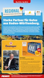 Wasser im Penny Prospekt in Nürtingen Aktueller Penny Prospekt mit Wasser, "Wer günstig will, muss Penny.", Seite 14