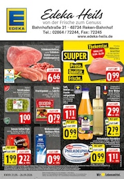 EDEKA Prospekt für Reken mit 24 Seiten EDEKA Prospekt für Reken: "Aktuelle Angebote", 24 Seiten, 21.09.2026 - 26.09.2026