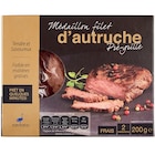 Médaillon d'autruche pré-grillé - KLEIN KAROO - Carrefour Médaillon d'autruche pré-grillé - KLEIN KAROO à 5,50 € dans le catalogue Carrefour