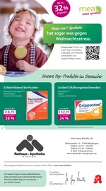 mea - meine apotheke Apotheken Prospekt der aktuellen Woche mit 4 Seiten, gültig von 01.12.2025 bis 31.12.2025, in Möglingen und Umgebung Aktueller mea - meine apotheke Apotheken Prospekt in Möglingen und Umgebung, "Unsere Dezember-Angebote" mit 4 Seiten, 01.12.2025 - 31.12.2025