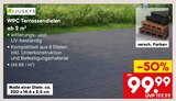 WPC Terrassendielen Angebote von JUSKYS bei Netto Marken-Discount Weinheim für 99,99 €