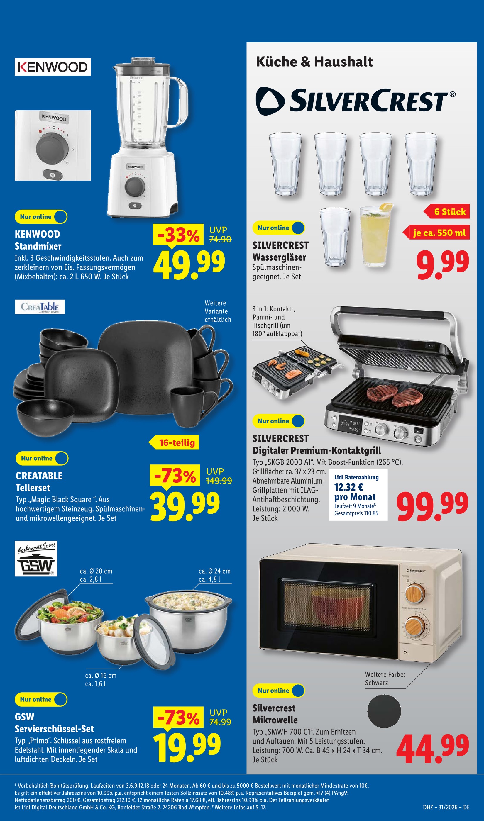 Ähnliche Elektrogrill Angebote im Prospekt "LIDL LOHNT SICH" von Lidl in Ahlen Ähnliche Angebote wie Elektrogrill im Prospekt "LIDL LOHNT SICH" auf Seite 9 von Lidl in Ahlen