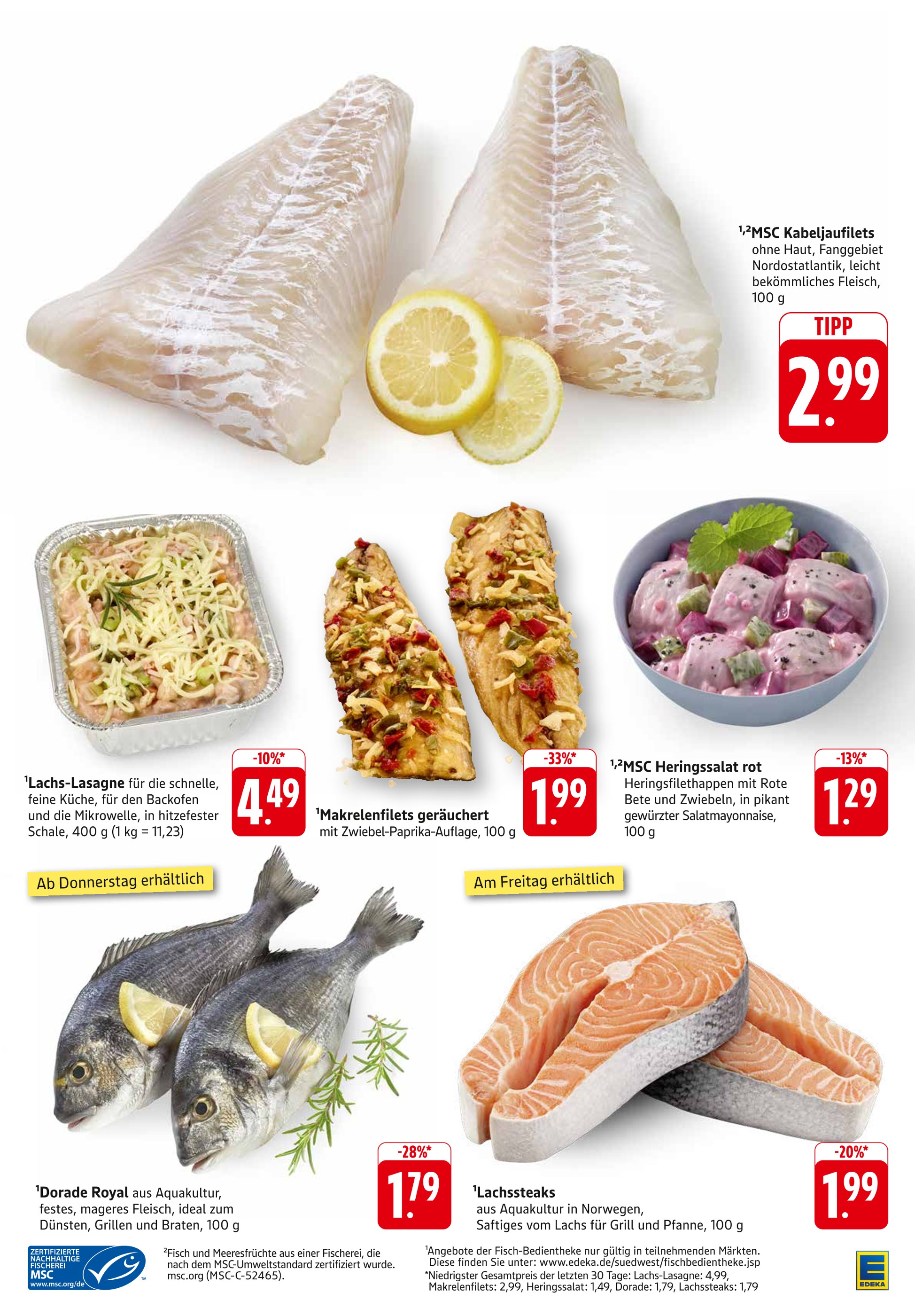Aktueller E center Prospekt mit Lachs, "Aktuelle Angebote", Seite 9