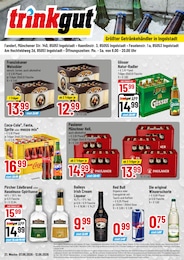 Discounter Prospekt von Trinkgut Kösching Trinkgut Prospekt: "Aktuelle Angebote", 4 Seiten, 07.09.2026 - 12.09.2026