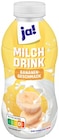 Milch-Drink Bananen-Geschmack von ja! für 0,89 € bei REWE im Angebot Milch-Drink Bananen-Geschmack von ja! im aktuellen REWE Prospekt