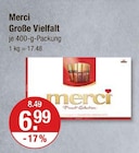 Große Vielfalt im V-Markt Prospekt Große Vielfalt von Merci im aktuellen V-Markt Prospekt für 6,99 €