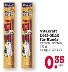 Beef-Stick für Hunde von Vitakraft im aktuellen E center Prospekt