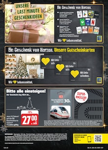 Geschenkkarte im E center Prospekt "Wir lieben Lebensmittel!" mit 28 Seiten (Dresden)