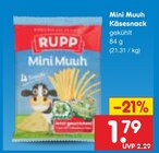 Aktuelle Käse Angebote bei Netto Marken-Discount in Paderborn Aktuelles Mini Muuh Käsesnack Angebot bei Netto Marken-Discount in Paderborn ab 1,79 €