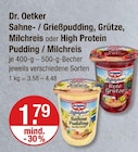 Sahne-Pudding von Dr. Oetker im aktuellen V-Markt Prospekt für 1,79 €