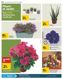 Prix et réduction Aménagement Extérieur dans le prospectus Carrefour en cours Offre Aménagement Extérieur dans le catalogue Carrefour du moment à la page 58
