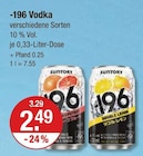 -196 Vodka Angebote von Suntory bei V-Markt Memmingen für 2,49 €
