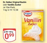 Original Backin im Angebot bei GLOBUS in Bad Homburg Original Backin Angebote von Dr. Oetker bei GLOBUS Bad Homburg für 0,99 €