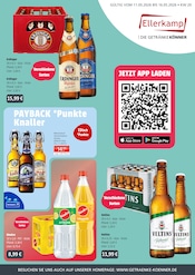 Aktueller Getränke Ellerkamp Prospekt mit Bier, "DIE GETRÄNKEKÖNNER", Seite 1