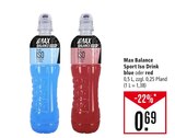 Aktuelles Sport Iso Drink blue oder red Angebot bei Marktkauf in Ravensburg ab 0,69 €