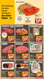 Bratwurst Angebot im aktuellen REWE Prospekt auf Seite 8