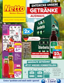 Getränke im aktuellen Netto Marken-Discount Prospekt (Wuppertal) Getränke im Netto Marken-Discount Prospekt "Aktuelle Angebote" mit 66 Seiten (Wuppertal)