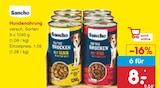 Hundenahrung im Angebot bei Netto Marken-Discount in Halle Hundenahrung Angebote von Sancho bei Netto Marken-Discount Halle für 8,00 €