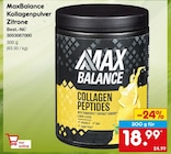 Kollagenpulver Zitrone von MaxBalance im aktuellen Netto Marken-Discount Prospekt für 18,99 €