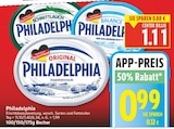Philadelphia von Philadelphia für 0,99 € bei E center im Angebot Philadelphia von Philadelphia im aktuellen E center Prospekt