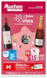Auchan Catalogue "La foire aux vins", 24 pages, Épinay-sur-Orge,  06/09/2022 - 25/09/2022