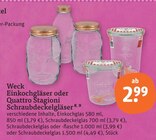 Einkochglas im tegut Prospekt Einkochglas von Weck im aktuellen tegut Prospekt für 2,99 €