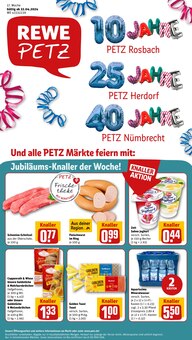 Aktueller REWE Prospekt "Dein Markt" Seite 1 von 32 Seiten für Neunkirchen