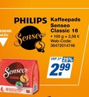 Aktuelles Kaffeepads Senseo Classic 16 Angebot bei expert in Halle (Saale) ab 2,99 €