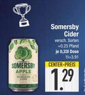 Cider von Somersby im aktuellen EDEKA Prospekt für 1,29 €