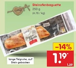 Aktuelles Steinofenbaguette Angebot bei Netto Marken-Discount in Oldenburg ab 1,19 €