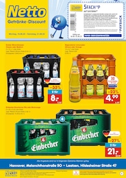 Aktueller Netto Marken-Discount Discounter Prospekt für Langenhagen 16.06.2025 - 21.06.2025 Netto Marken-Discount Prospekt für Langenhagen mit 2 Seiten