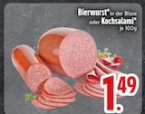 Bierwurst von  im aktuellen EDEKA Prospekt für 1,49 €