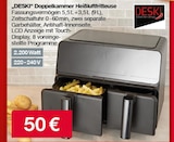 Doppelkammer Heißluftfritteuse von DESKI im aktuellen Woolworth Prospekt für 50,00 €