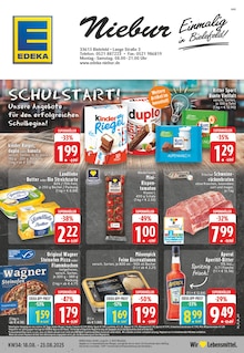 Aktueller EDEKA Prospekt "Aktuelle Angebote" Seite 1 von 24 Seiten für Bielefeld