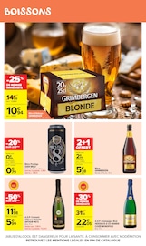 Promos Champagne Brut dans le catalogue "Carrefour market" de Carrefour Market Champagne Brut en promo dans le catalogue Carrefour Market à la page 45