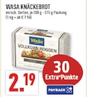 Knäckebrot Vollkorn Roggen Angebote von Wasa bei Marktkauf Bochum für 2,19 €