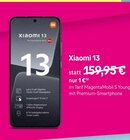 Xiaomi 13 Smartphone im aktuellen Telekom Shop Prospekt