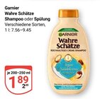 Wahre Schätze Shampoo Angebote von Garnier bei GLOBUS Viersen für 1,89 €