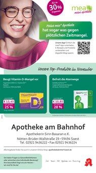 mea - meine apotheke Prospekt der KW 43 "Unsere Oktober-Angebote" Aktueller mea - meine apotheke Prospekt "Unsere Oktober-Angebote" Seite 1 von 4 Seiten