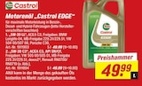 Motorenöl „Castrol EDGE“ „5W-30 LL“, ACEA C3, Freigaben: BMW Angebote von Castrol bei toom Baumarkt Gronau für 49,99 €