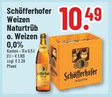 Trinkgut Lemgo - Weizen Naturtrüb o. Weizen 0,0% Angebot im Prospekt Weizen Naturtrüb o. Weizen 0,0% bei Trinkgut im Lemgo Prospekt für 10,49 €