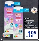 Laktosefreie H-Milch Vollmilch von Milsani im aktuellen ALDI SÜD Prospekt für 1,05 €