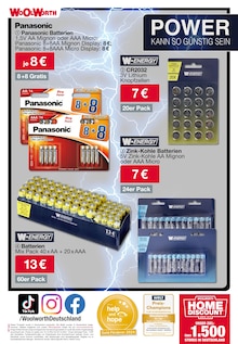 Batterie im Woolworth Prospekt "Aktuelle Angebote" mit 40 Seiten (Berlin)