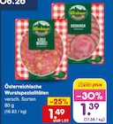 Wurstspezialitäten bei Netto Marken-Discount im Prospekt "" für 1,39 €