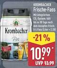 Frische-Fass Angebote von Krombacher bei ALDI Nord Velbert für 10,99 €