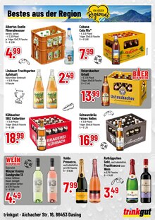 Sekt im aktuellen Trinkgut Prospekt (Augsburg) Sekt im Trinkgut Prospekt "Aktuelle Angebote" mit 4 Seiten (Augsburg)