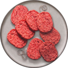 8 steaks hachés pur bœuf façon bouchère - L'ÉTAL DU BOUCHER en promo chez Lidl Pantin à 13,99 €