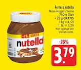 nah und gut Hochkirch - nutella Angebot im Prospekt nutella bei nah und gut im Hochkirch Prospekt für 3,79 €