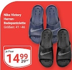 Victory Herren-Badepantoletten Angebote von Nike bei GLOBUS St. Ingbert für 14,99 €