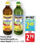 Reines Sonnenblumenöl im Angebot bei EDEKA in Trier Reines Sonnenblumenöl Angebote von Thomy bei EDEKA Trier für 2,49 €